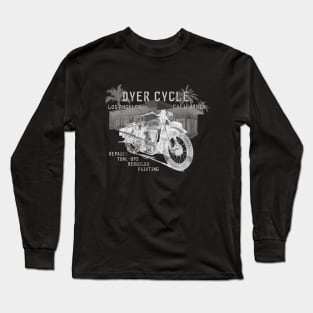 Dyer Cycle Classic Repair - in white Long Sleeve T-Shirt